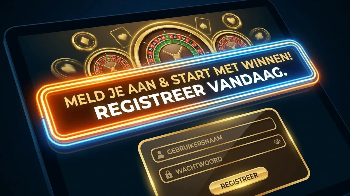Registreren met bonus